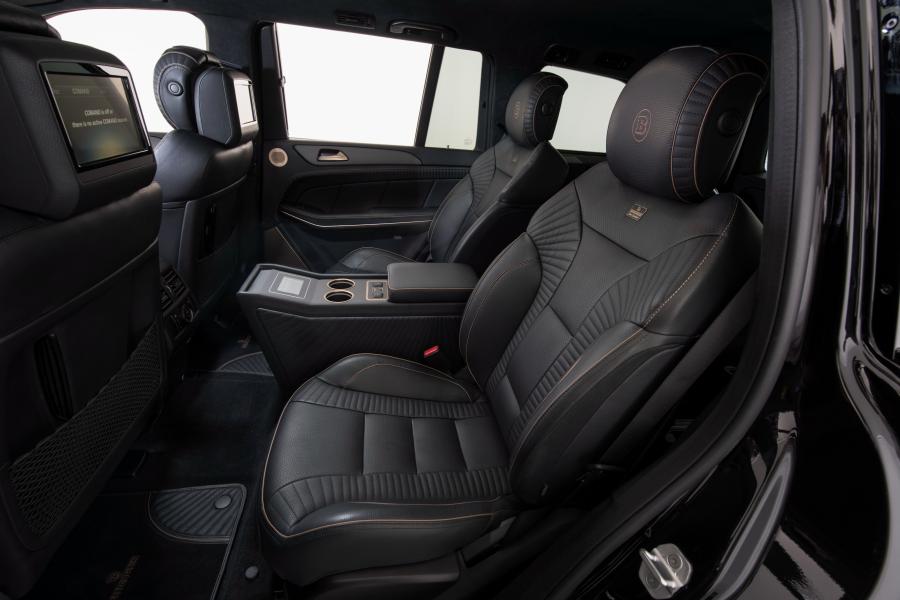 Интерьер Mercedes-AMG GLS63 850 XL by Brabus (X166) 2016 года  (фото 24 из 33)